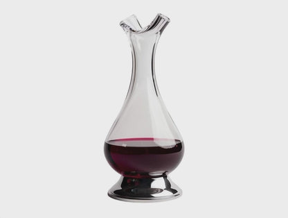 Aeropour  Aerodynamic Rotating Crystal Decanter - 1500ml Luxury Wine Carafe