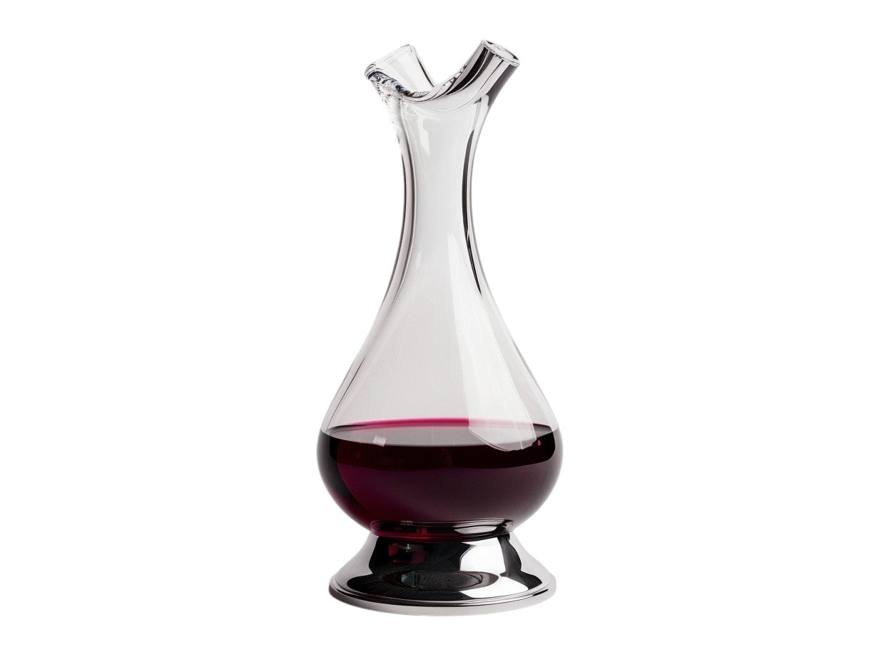 Aeropour  Aerodynamic Rotating Crystal Decanter - 1500ml Luxury Wine Carafe