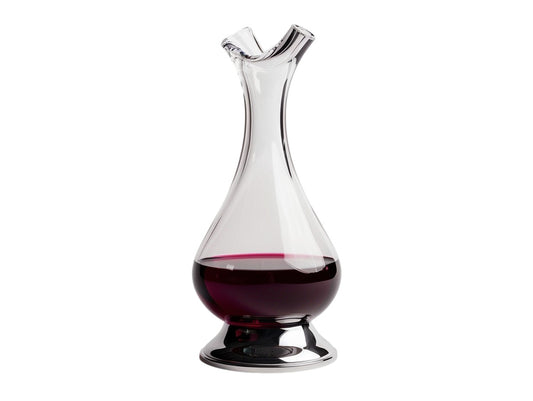 Aeropour  Aerodynamic Rotating Crystal Decanter - 1500ml Luxury Wine Carafe